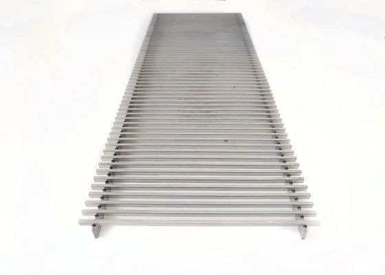 High Strength Flat Surface 3mm Wedge Wire Screen 1000mm Width